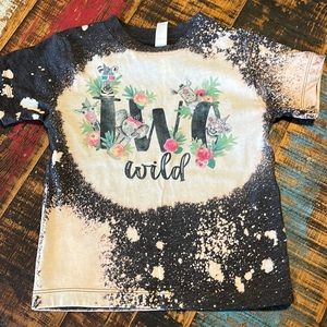 3T “Two Wild” shirt from Etsy. Worn once at birthday party.